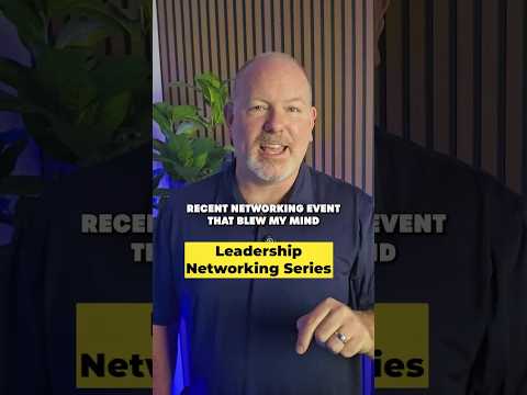 2 things I saw at a networking event that blew my mind