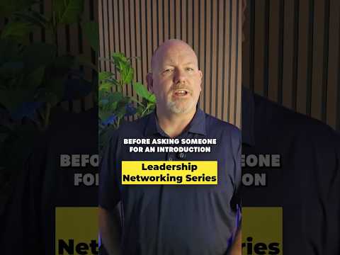 The Networking Mistake Experienced Leaders Make
