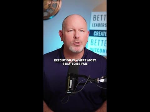 Execution is where most strategies fail