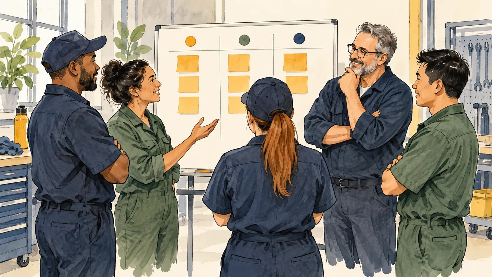 Daily Management Huddle: A Focused Agenda for Frontline Teams