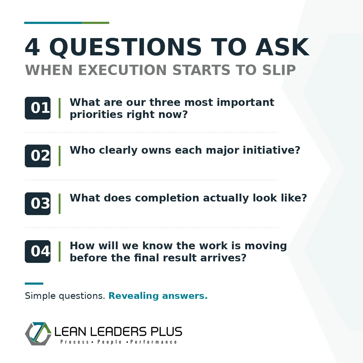Why Execution Problems Rarely Start Where They Show Up